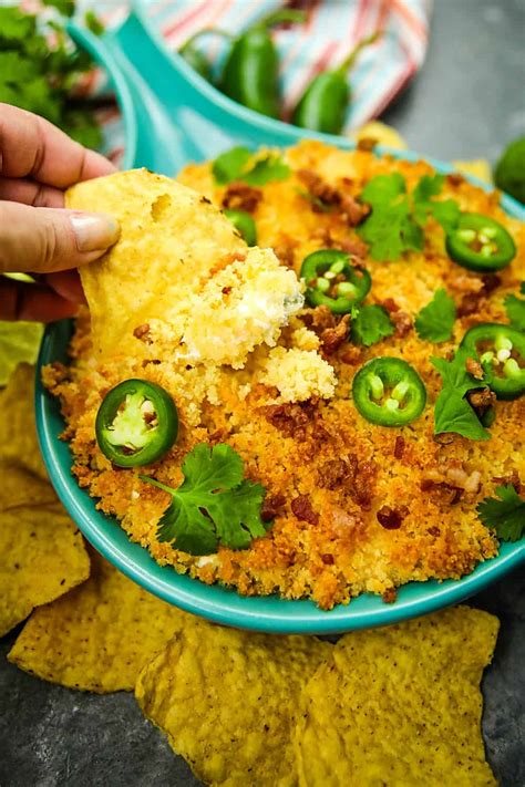 Jalapeno Popper Dip With Panko Crumbs And Bacon Must