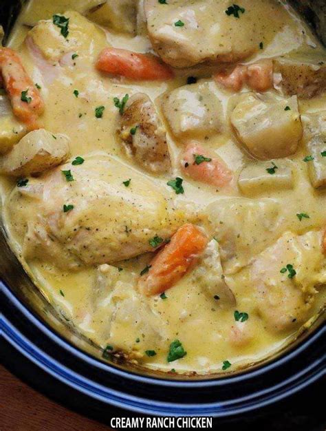 Crock Pot Creamy Ranch Chicken Terry Weatherly Copy Me That