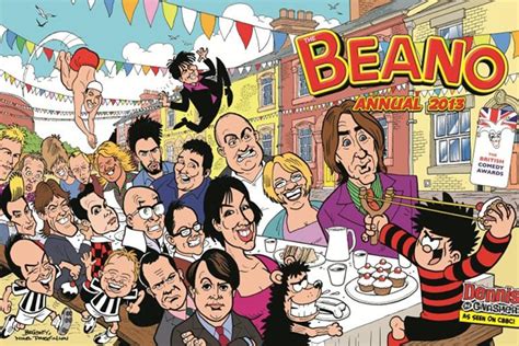 Comedians Appear On Front Cover Of Beano Annual British Comedy Guide