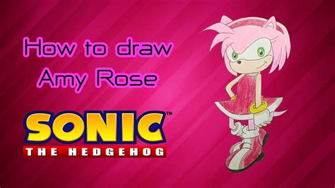วาดรูป เอมี่ โรส How To Draw Amy Rose By Minimal Artist Sonic The