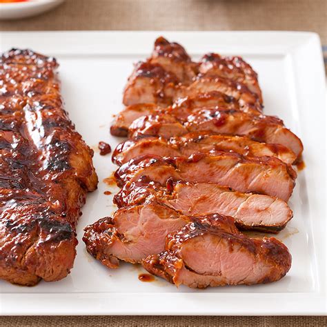 Transfer cooled sauce to a large mixing bowl. Chinese-Style Glazed Pork Tenderloin Recipe | KeepRecipes ...