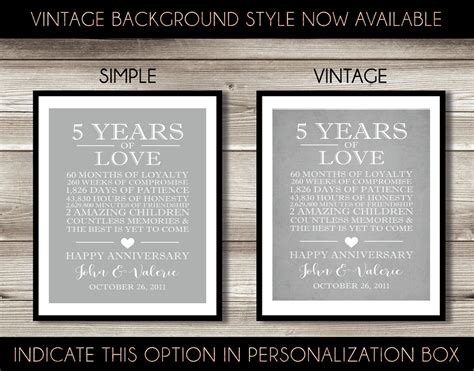 35 Year Wedding Anniversary Printable T Idea For 35th Etsy
