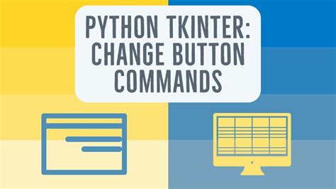 Python Tkinter Switching Button Commands Youtube