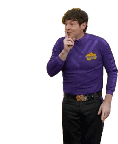 Shh Lachy Wiggle Sticker Shh Lachy Wiggle The Wiggles Discover