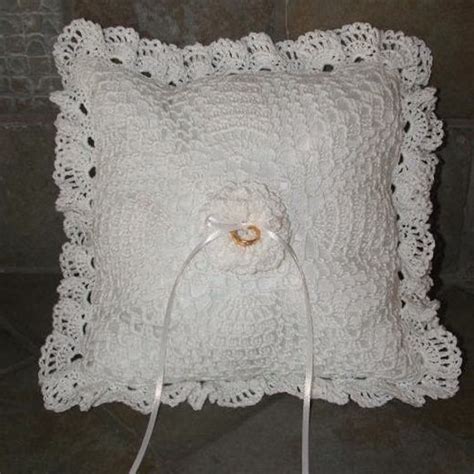 Crochet Pattern Crochet Ring Bearer Pillow By Cobblerscabin