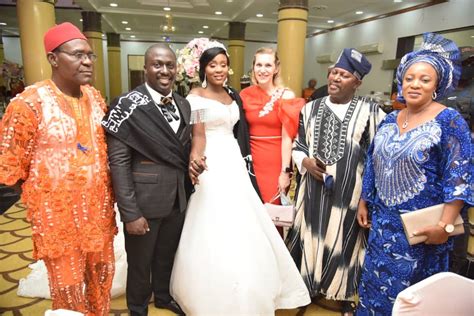 Photos Of Rita Edochies Husband Tony At Daughters Wedding Report Minds