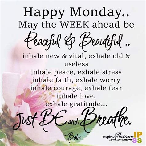 Monday Monday Morning Blessing Happy Monday Quotes Today Is Monday