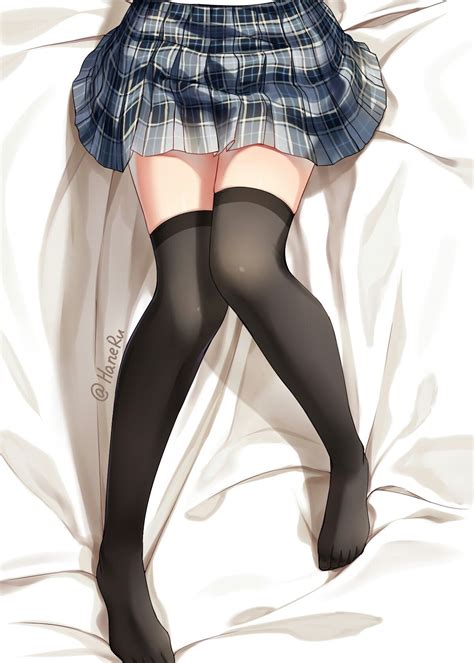 Manga Anime Girl Kawaii Anime Girl Thigh High Socks Thigh Highs Anime Girl Thighs Anime