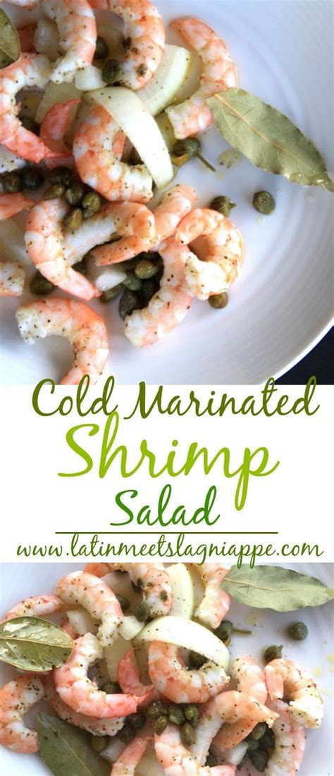 Here are more than a dozen delicious shrimp recipes, including several recipes for shrimp scampi and garlic shrimp, grilled shrimp, shrimp salad. Cold Marinated Shrimp Salad | Recipe | Marinated shrimp, Seafood recipes, Summer appetizer