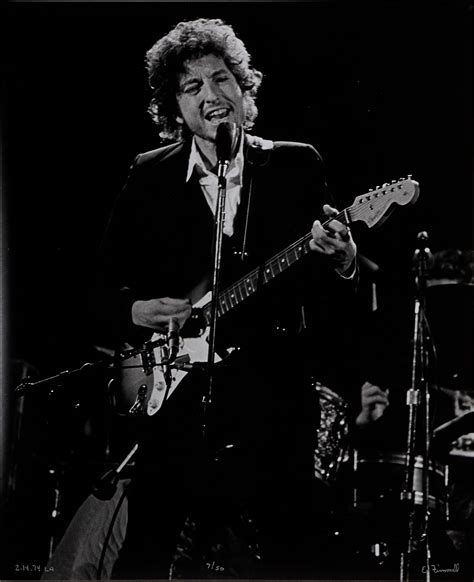 Ed Finnell Fotografi Föreställande Bob Dylan