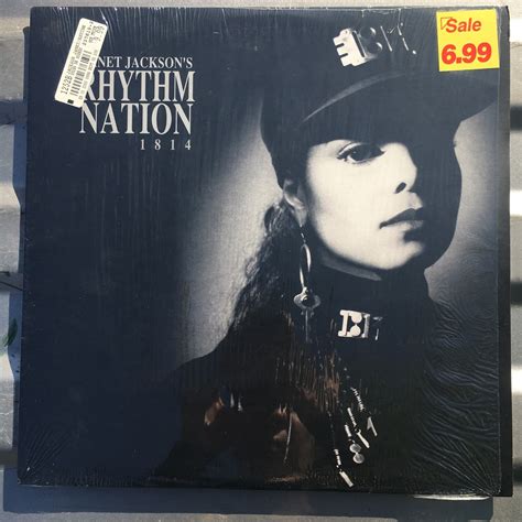 Janet Jackson Rhythm Nation 1814 Used Vinyl Lp Original