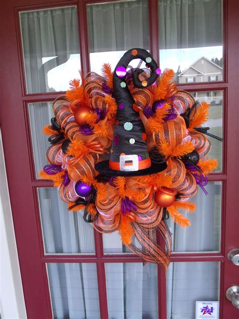 Happy Halloween Deco Mesh Wreath 8900 Via Etsy Diy Halloween