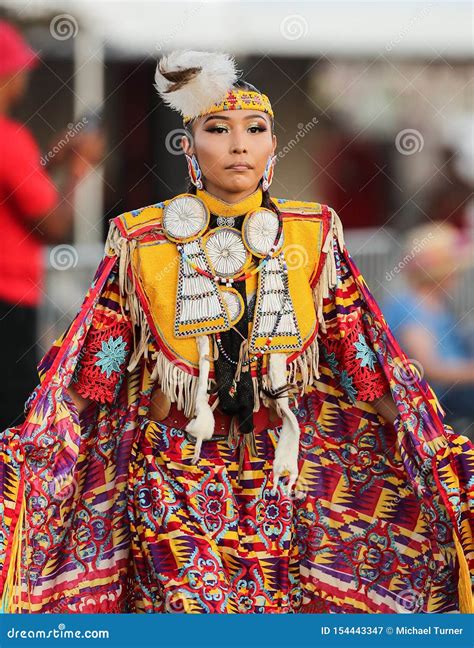 Beautiful Native American Woman Editorial Photography Image Of Dancing Julyamsh 154443347