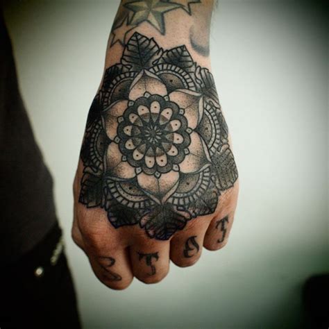 48 Astonishing Mandala Tattoo Designs On Hand Image Ideas