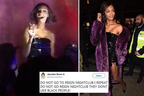 Jourdan Dunn Dances And Drinks Bubbly At Club Before Accusing Venue Of Racism The Irish Sun