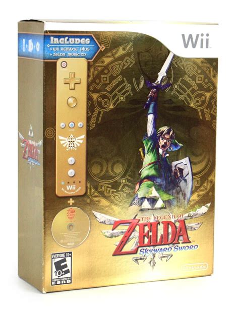 The Legend Of Zelda Skyward Sword Controller Bundle For Nintendo Wii