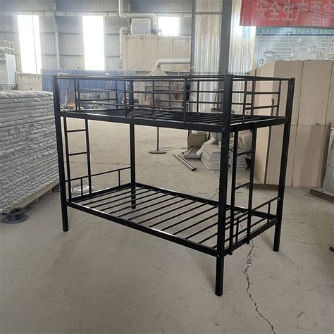 Heavy Duty Metal Frame Bunk Beds Double Dormitory Steel Bunk Bed