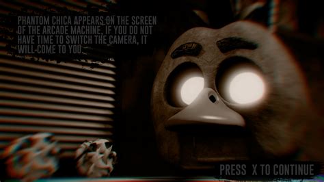 Phantom Chica Hint Screen In Fnaf 3 Map Creator Tf541productions