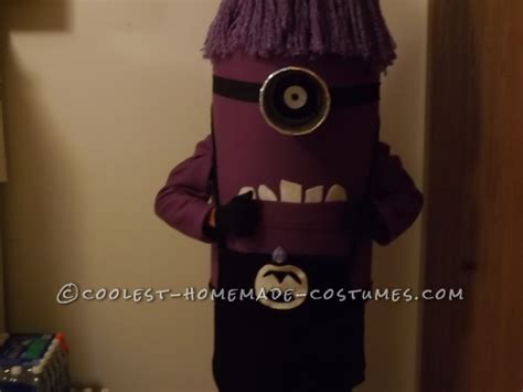 Evil Purple Minion Halloween Costume