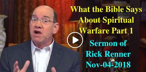 Rick Renner November 04 2018 Sermon What The Bible Says About
