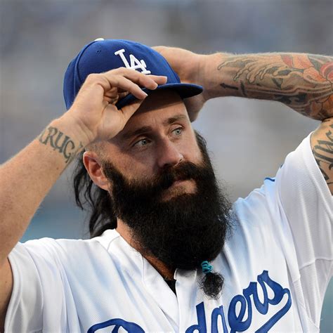 Dodgers Brian Wilson And His Big Bad Black Beard Return To Mlb
