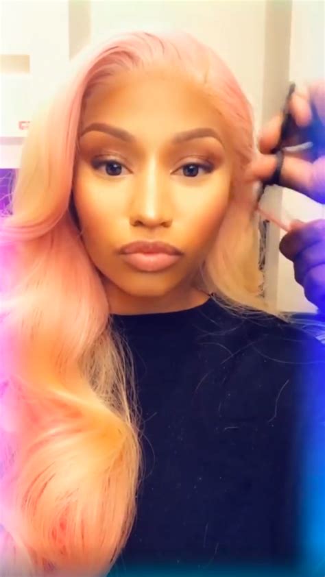 Nicki Minajs Real Hair Stuns Fans As They Beg Her To ‘keep It Natural