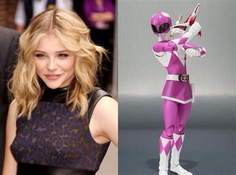 chloe grace moretz as pink ranger in power rangers power rangers movie hit girls power