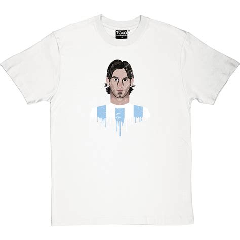 Framed lionel messi signed barcelona 2019/20 football shirt coa & proof la liga. Lionel Messi Portrait T-Shirt | TheBoyDoneGood