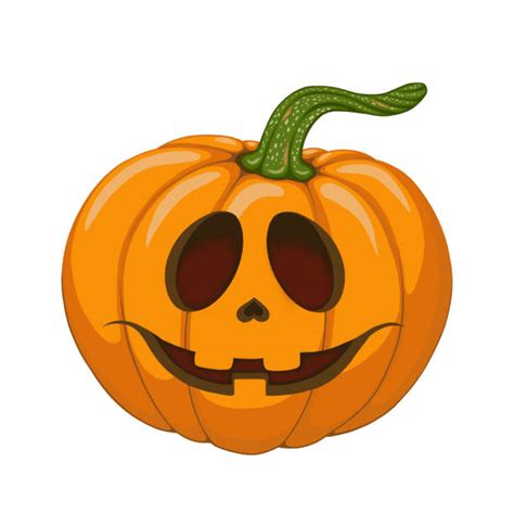 Drawing Of The Evil Jack O Lantern Face Illustrations Royalty Free