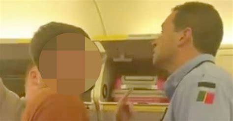 Drunk Ryanair Plane Passenger S Showdown With Police After Abusing Hen Party World News