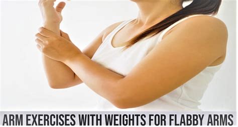 8 Best Arm Exercises With Weights For Flabby Arms For Women