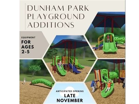 New Toddler Playground Equipment Being Installed At Harry Dunham Park