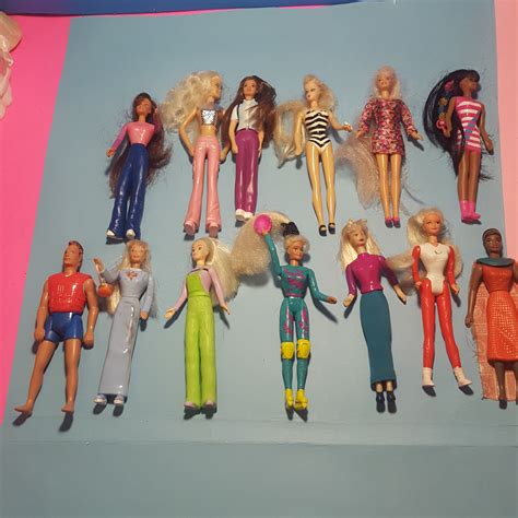 Vintage Lot Of 13 Happy Meal Barbies Mcdonalds Toys Etsy