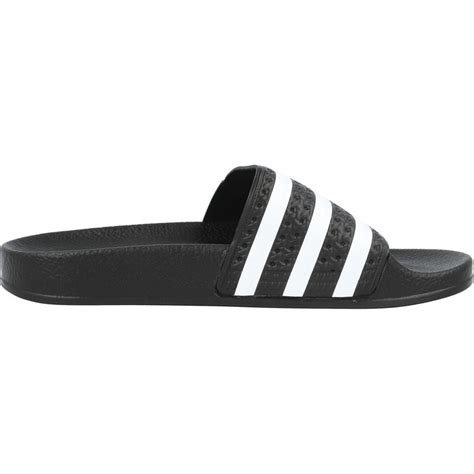 Adidas Originals Adilette Core Blackwhite Synthetic Slides Sandals