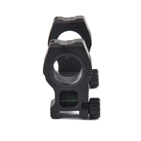 30mm Rifle Scopes Mount 130mm Double Ring Bubble Level For 20mm