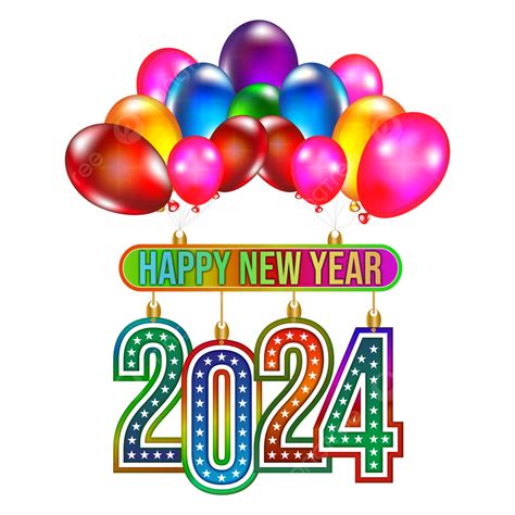 2024 Happy New Year Clip Art Tisha Giustina