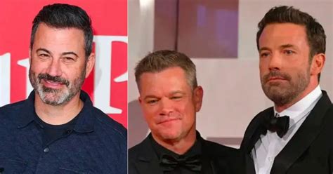 Ben Affleck And Matt Damon Offered To Pay Jimmy Kimmels Staffers