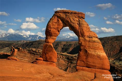 Delicate Arch Around Moab Utah Usa Synnatschke Photography