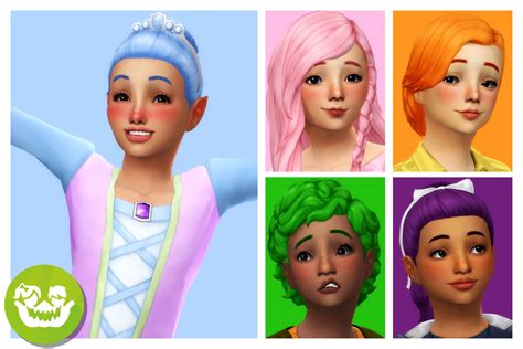 Spooky Kids Room Stuff Hair Recolors Sorbets By Dcwnandout And