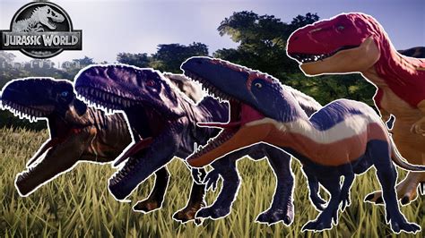 Jurassic World Evolution Mod Showcse More Dinosaur King Skins Youtube