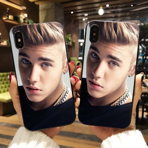 Justin Bieber Black Soft Silicone Case Cover For Iphone 8 8 Plus 7 7