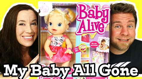 Baby Alive My Baby All Gone Doll Review Youtube