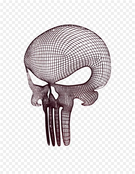 Punisher Logo Graphic Design Skull Png Download 700