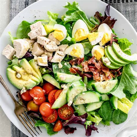 Healthy Cobb Salad Healthy Seasonal Recipes