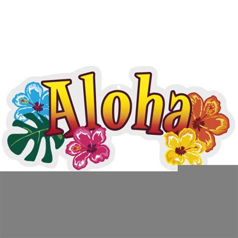 Aloha Word Clipart Free Images At Vector Clip Art Online