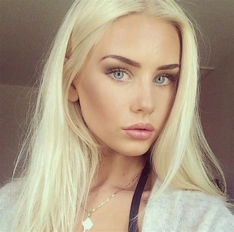 Platinum blonde hair (vanilla ice cream) has made a real splash! We ♥ Instagram Beauties!