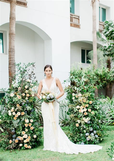 Moroccan Inspired Bridal Shoot Styled With A Clean Modern Aesthetic And