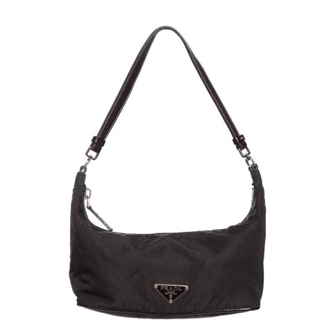 The ultimate destination for guaranteed authentic prada nylon bags at up to 70% off. Prada Small Black Nylon Shoulder Bag - Tradesy