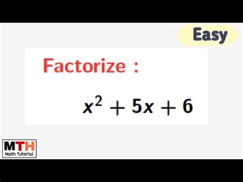 factorize xx youtube