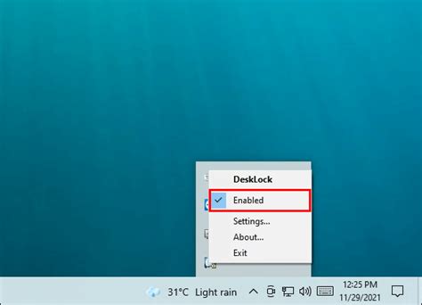 How To Lock Desktop Icons In Windows